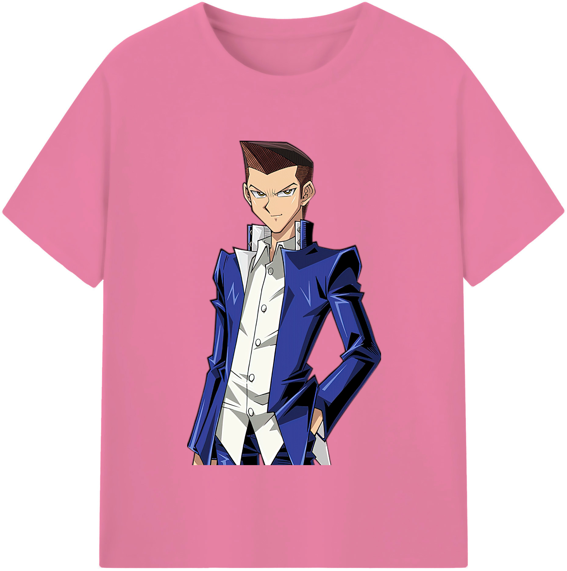 （画像用） 遊☆戯☆王 Yu-Gi-Oh! 綿100％半袖Tシャツ（フロントプリント）